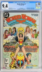 Wonder Woman #1 (1987) CGC Graded 9.4