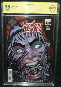 Venom #33 - Signed by Donny Cates - CBCS Verified Signature 9.8 - 2021