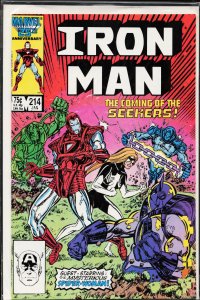 Iron Man #214 (1987) Iron Man