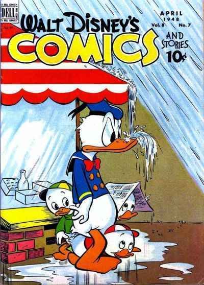 Walt Disney's Comics and Stories   #91, Poor (Stock photo)