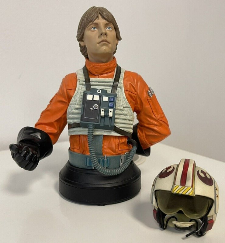 Gentle Giant Star Wars Luke Skywalker In X-Wing Pilot Gear Collectible Mini-Bust