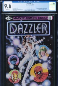 DAZZLER #1- CGC-9.6, WP - Spider-Man, Avengers, & X-Men appearance