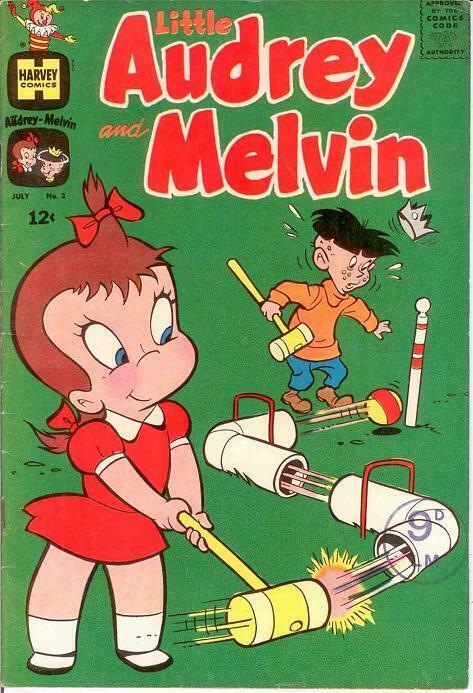 LITTLE AUDREY & MELVIN (1962-1973) 2 F- July 1962 COMICS BOOK