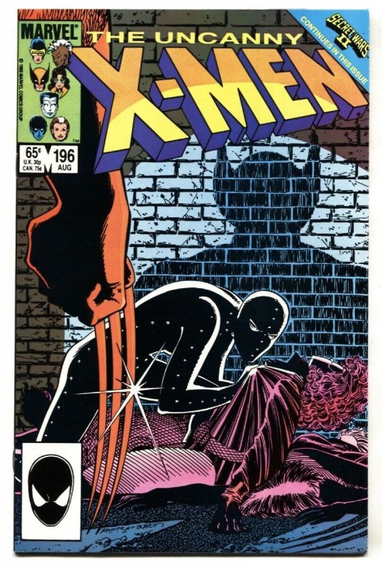 X-MEN #196 1985-MARVEL-HIGH GRADE comic book