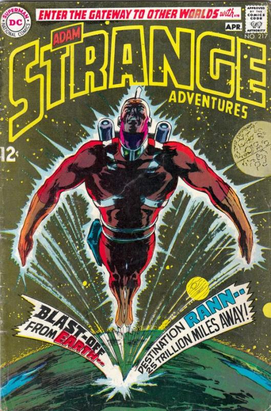 Strange Adventures #217 (Apr-69) FN Mid-Grade Adam Strange, Atomic Knights