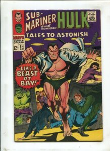 Tales to Astonish #84 - Hulk + Sub-Mariner (5.5) 1966