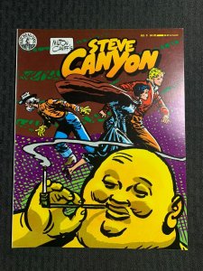 1985 STEVE CANYON Magazine #9 FVF 7.0 Milton Caniff / Kitchen Sink