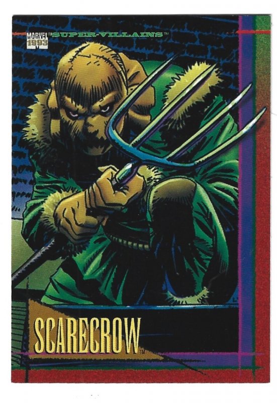 1993 Marvel Universe # 90 Scarecrow