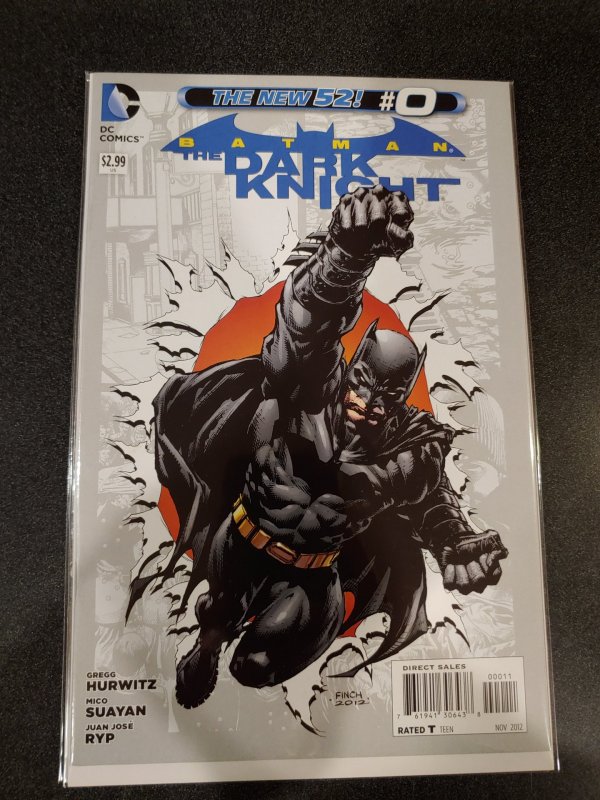 BATMAN THE DARK KNIGHT #0 MODERN NM