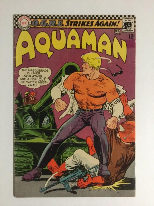 Aquaman 31 Gd Good 2.0 Silver Age