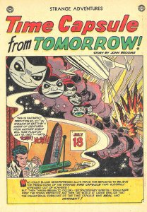 STRANGE ADVENTURES #8 (May1951) 4.5 VG+ SciFi from G. Fox!  G. Kane!  A. Toth!