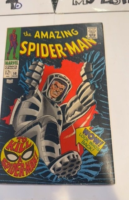 The Amazing Spider-Man #58 (1968)to kill a Spider-Man
