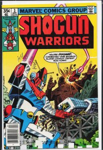 Shogun Warriors #3 (1979) The Shogun Warriors