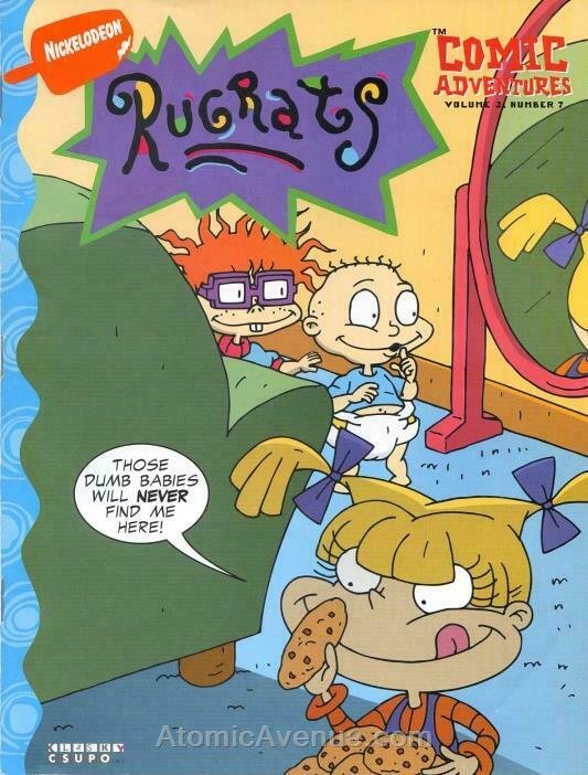 Rugrats Comic Adventures Vol 2 7 Vg Nickelodeon Magazines Low Grade Comic Comic Books