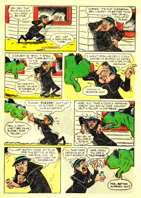 BEANY AND CECIL 4 Color #530 (Jan1954) 2.5 GD+  36 Pgs of Jack Bradbury Art!