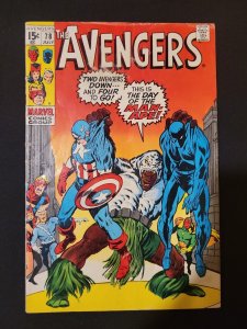 The Avengers 78 Bronze Age Marvel Comics Key- A12 