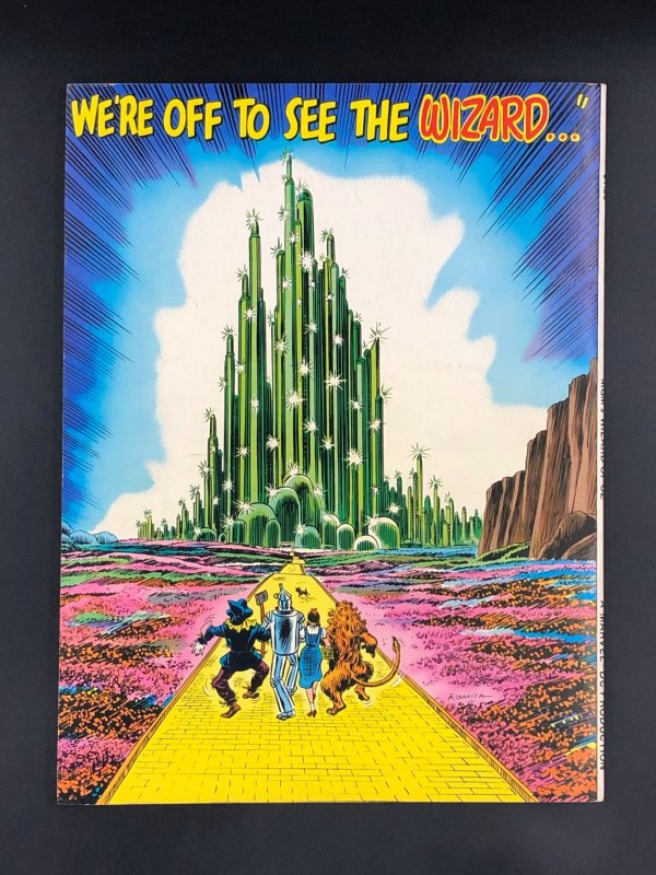 MGM's Marvelous Wizard of Oz (1975) First Comic Book Co-Published by DC ...
