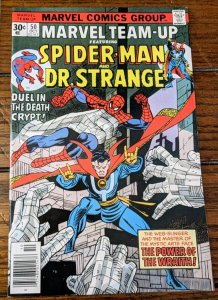 Marvel Team-Up #50 Spider-Man And Dr. Stange VF- 7.5 1975 Marvel Comics 