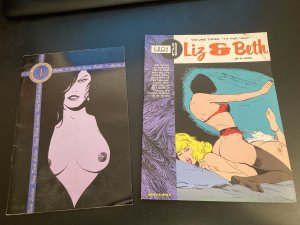 5 ADULT GN/COMIX/MAGS! 2 Juxtapoz/EROTICA Visions Sublime + Eros Liz & Beth + 2!