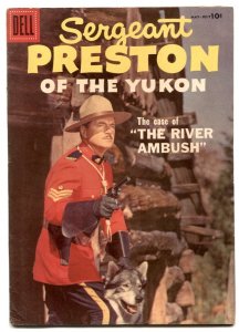 Sergeant Preston Of The Yukon #23  1957 - Dell  -VF- - Comic Book