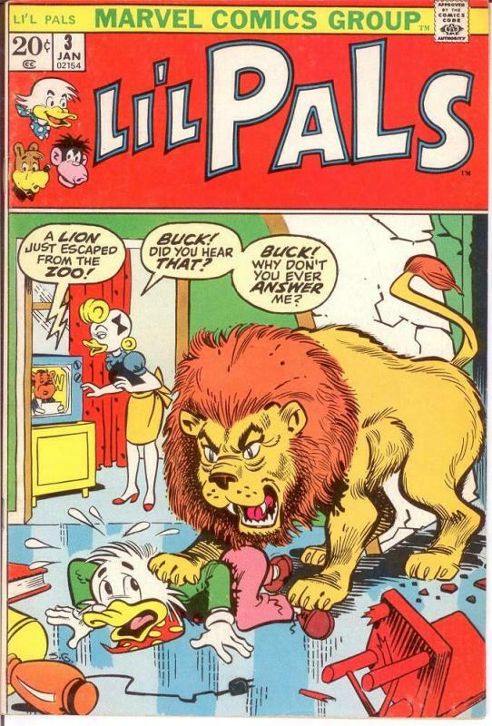 LIL PALS (1972) 3 FINE  Jan. 1973 Buck Duck COMICS BOOK