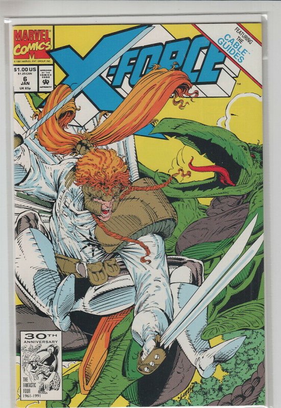 X-FORCE (1991 MARVEL) #6 VF+ A31281