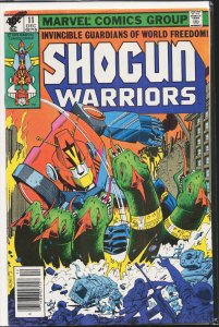 Shogun Warriors #11 (1979) The Shogun Warriors