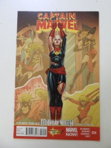 Captain Marvel #14 (2013) 1st Cameo Appearance of Kamala Khan VF- condition