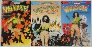 Valkyrie #1-3 VF complete series - chuck dixon - paul gulacy - airboy nazis 2