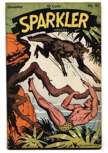 Sparkler #50 1945-United Feature-Tarzan-Burne Hogarth-VF