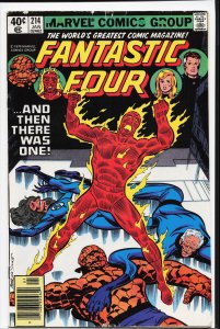Fantastic Four #214 (1980) Fantastic Four