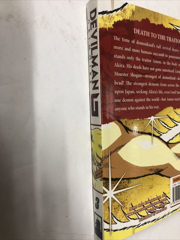 Devilman Grimoire (2018) TPB Vol # 3 Manga Seven Seas Go Nagai•Rui Takato