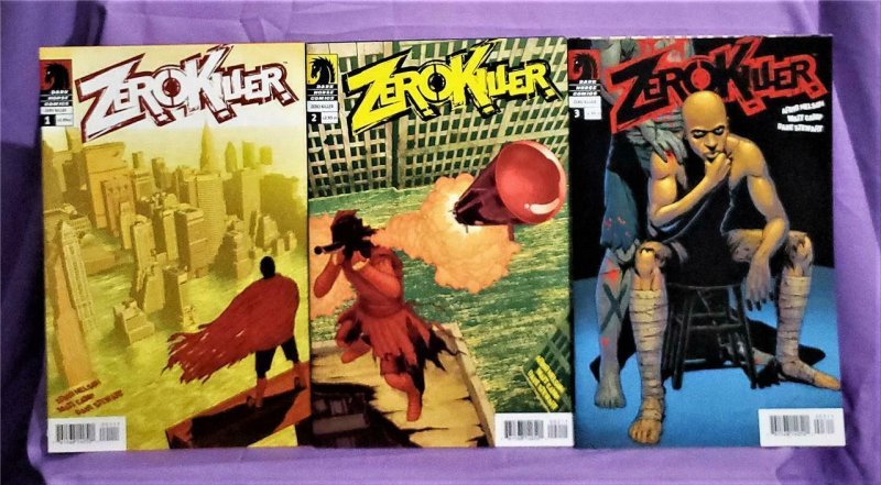 ZERO KILLER #1 - 3 Arvid Nelson Matt Camp (Dark Horse 2007)