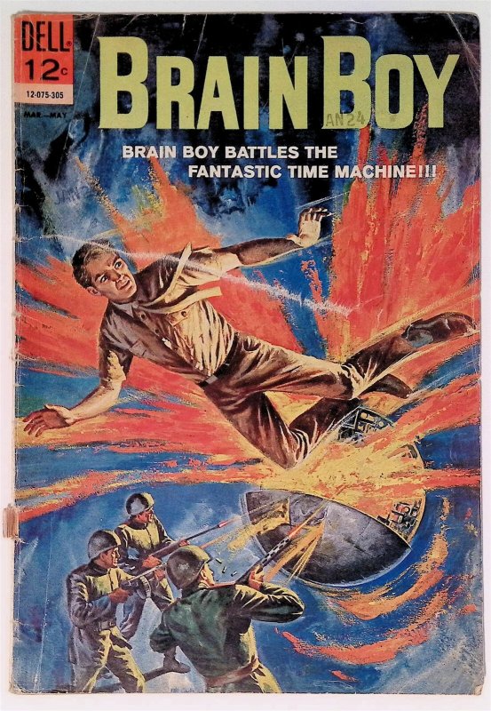 Brain Boy #4 (Mar-May 1963, Dell) FR/GD