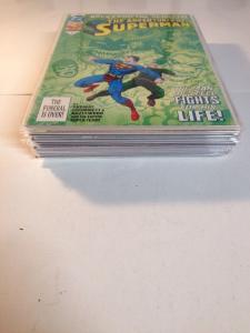 Adventures Of Superman 19 Book Near Mint Lot Set 500 501 505 589 591 593-595