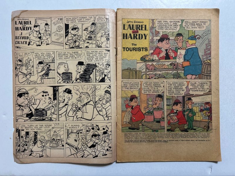 Laurel and Hardy #12-423-210 DELL COMICS 1962 G 2.0