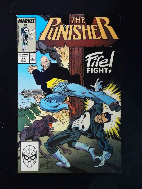 Punisher #23 (2Nd Series) Marvel Comics 1989 Vf-