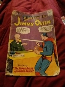 Superman's Pal Jimmy Olsen #22 (1957) silver age DC comics Binder/Swan art