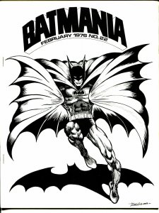 Batmania #22 1976-1st fanzine for a single character-next to last issue-VF