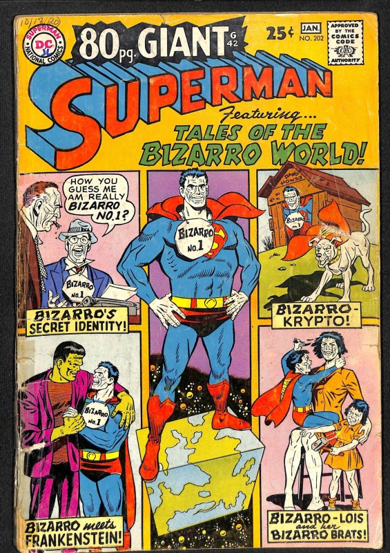 Superman #202 (1968)