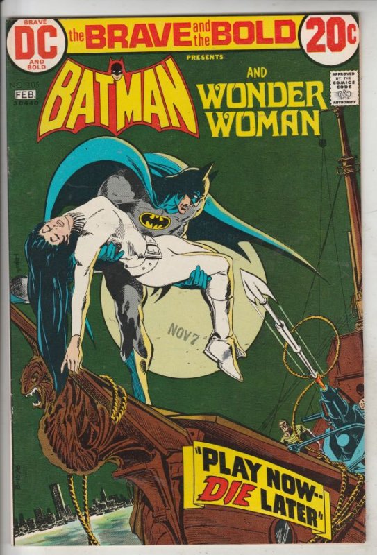 Brave and the Bold, The #105 (Feb-73) NM- High-Grade Batman, Wonder Woman