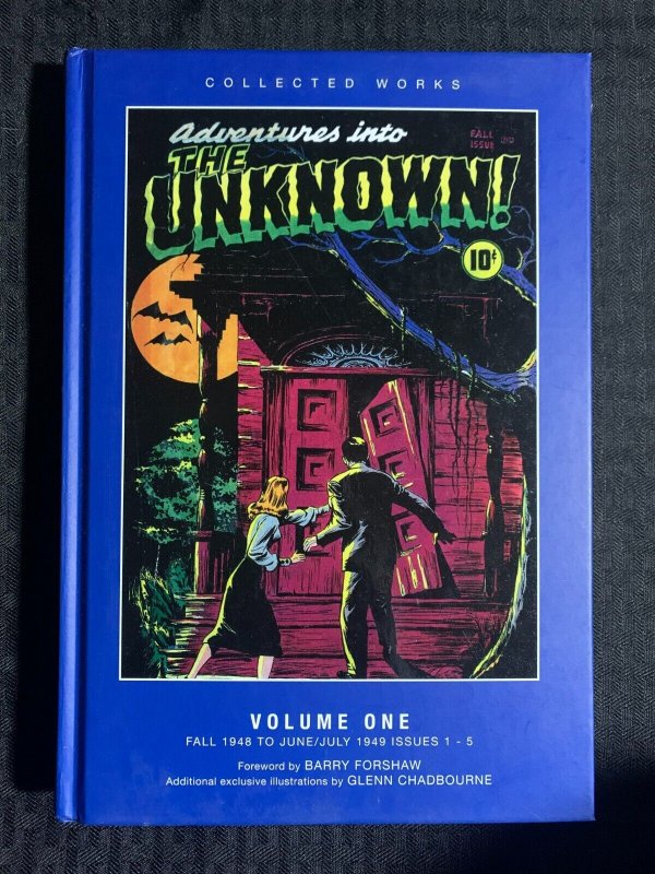 2011 ADVENTURES INTO THE UNKNOWN Volume One 1 HC VF- 7.5 PS ArtBooks