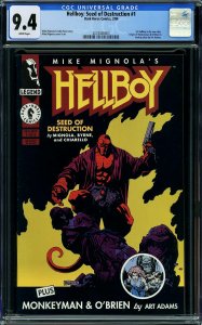 Hellboy: Seed of Destruction #1 (Dark Horse, 1994) GCG 9.4