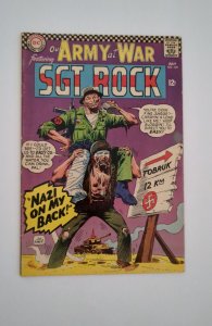 Our Army at War #169 (1966) VG+ 4.5 Joe Kubert cover Nazi On My Back