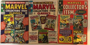*Marvel Collectors Item Classics (1966) 1vg, 2vg, 3vgf, 4vg, 5vg, 7vg