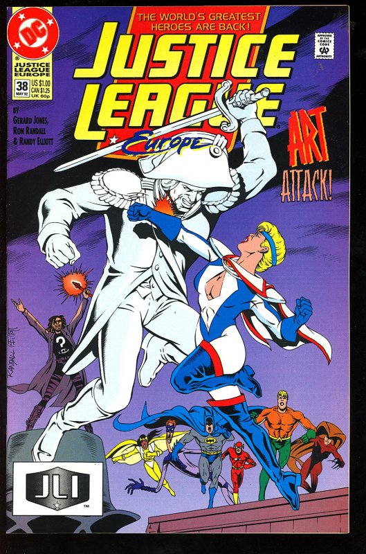 Justice League Europe #38 (1992)