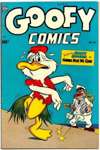 GOOFY COMICS #44 (July1951) 8.0 VF  36 pgs of silly & slapstick Funny Animals!