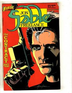 12 Jon Sable: Freelance First Comics # 18 19 20 21 22 23 24 25 27 28 29 30 J331