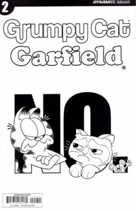 GRUMPY CAT GARFIELD #1 -3 COMPLETE SERIES OF 24 COVERS INCLUDING SIGNED COVER.