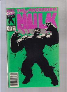 Incredible Hulk #377 - 1st  Professor Hulk (6/6.5) 1991